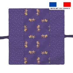 Kit protège livret de famille motif bébé girafe - Création Stillistic