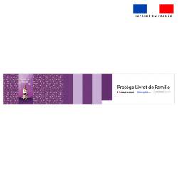 Kit protège livret de famille motif licorne - Création Stillistic