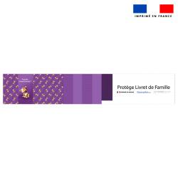 Kit protège livret de famille personnalisé - Bébé hyène - Création Stillistic