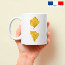 Mug imprimé fleur bohème