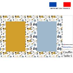 Kit couffin pour animaux motif animaux de compagnie