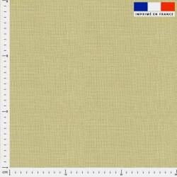 Chiné aspect lin - Fond beige