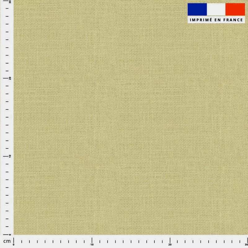 Chiné aspect lin - Fond beige