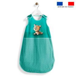 Coupon pour gigoteuse motif bébé guépard - Création Stillistic