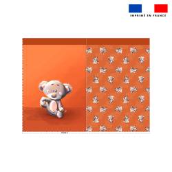 Kit sac à jouets motif bébé koala - Création Stillistic