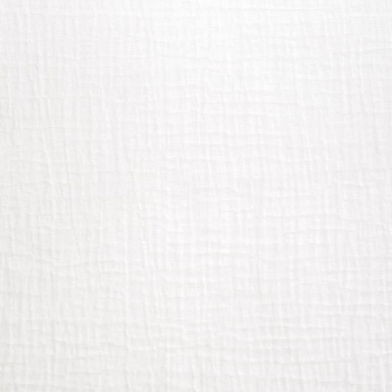 coupon - Coupon 50cm - Double gaze grande largeur blanc