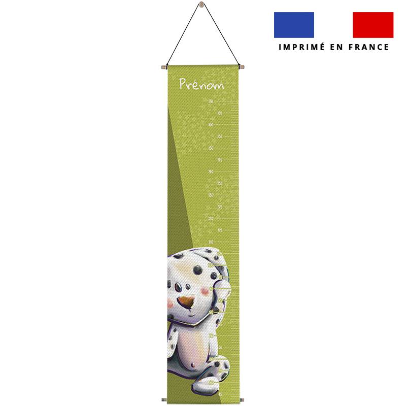 Coupon pour toise personnalisé - Bébé dalmatien - Création Stillistic