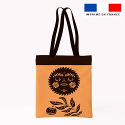 Coupon pour tote-bag motif éclat d'automne