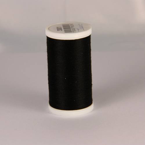 Bobine de fil cordonnet Laser 1201 - Noir