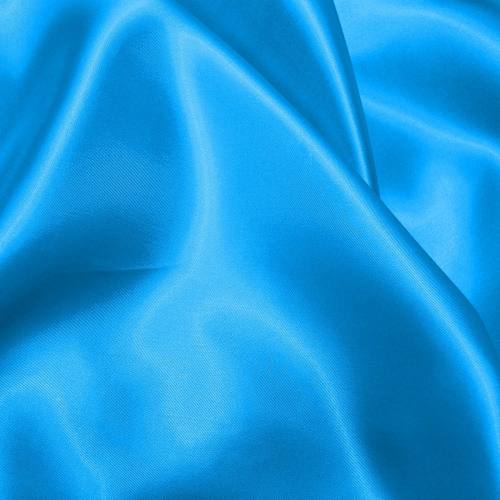 Satin uni bleu turquoise 150 cm 
