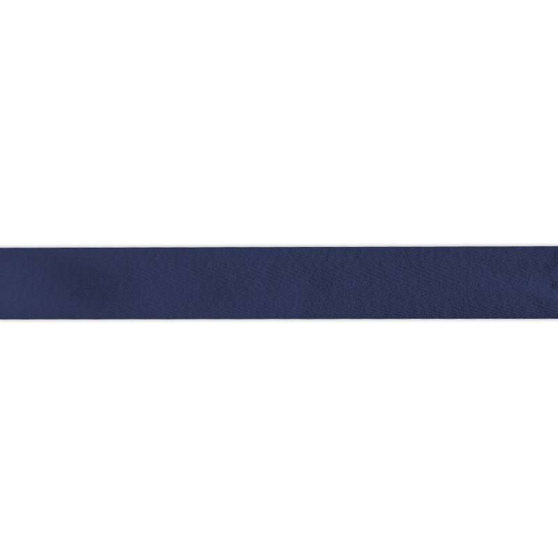 Ruban sergé bleu marine 25mm